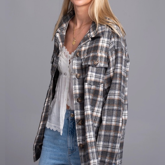 Pacsun thick flannel - Picture 3 of 3